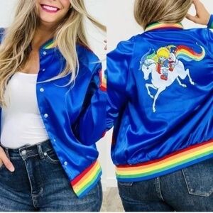 VERY RARE Unique Vintage x Rainbow Brite Jacket Perfect condition! Size 2X 18/20